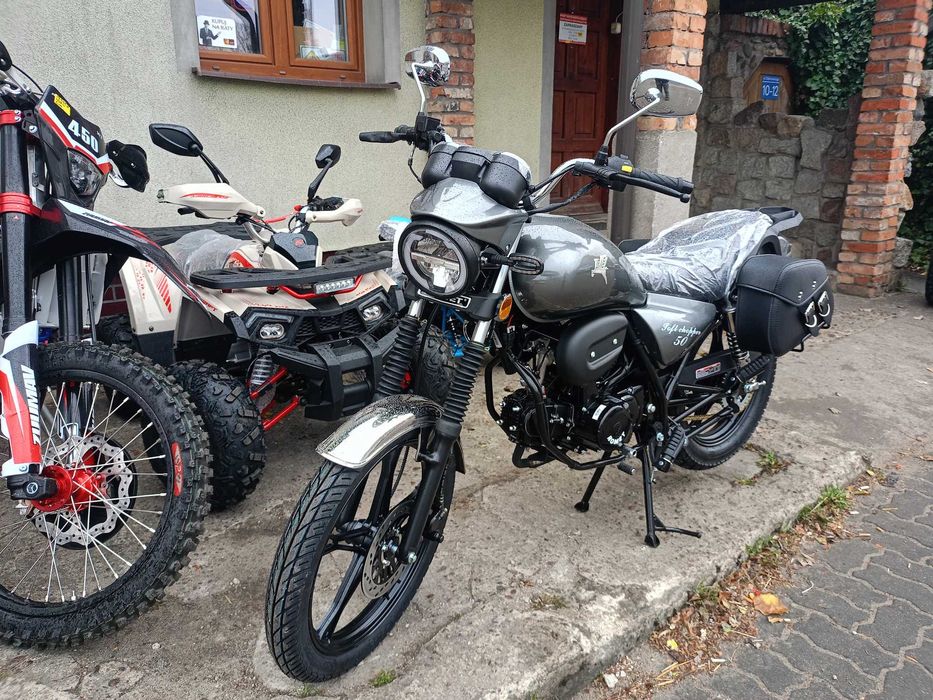 Romet Soft chopper 50cm3 Nowy Raty na D.Osob.dowozimy ,szkolimy