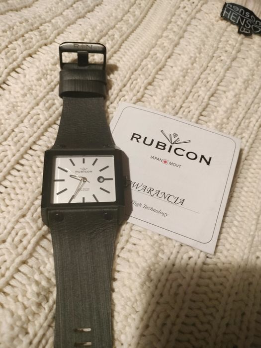 Nowy Zegarek Rubicon RN10B23 Black Rock Style