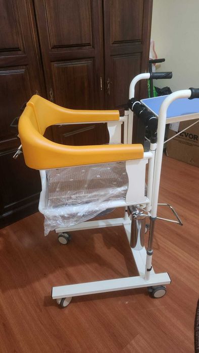 Equipamentos de Apoio à Mobilidade – Cadeira de Transferência, Cadeira de Banho Braun e Banco de Banho