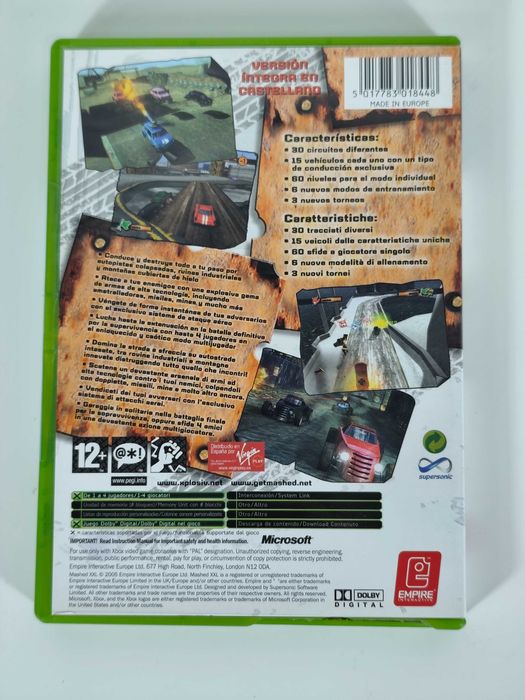 Mashed XXL Fully Loaded - Xbox Classic
