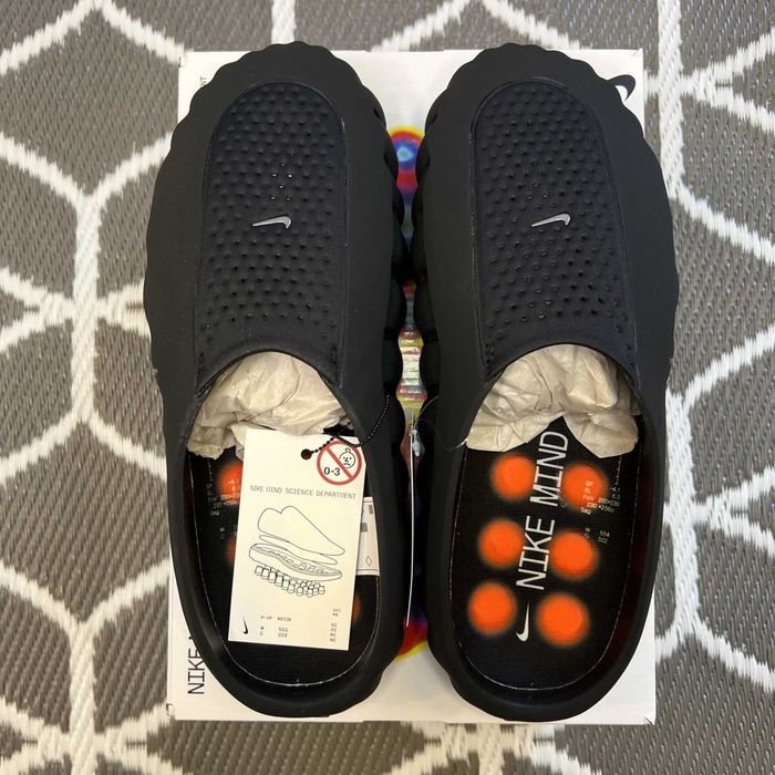 Nike Mind 001 Slide Black Chrome R.43
