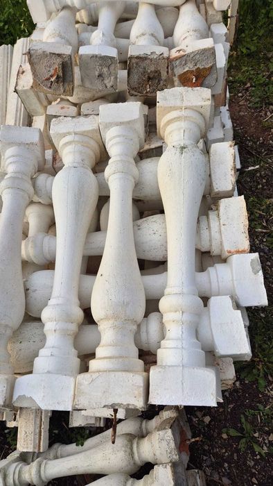 balaústre - concrete cement balusters + rails and columns