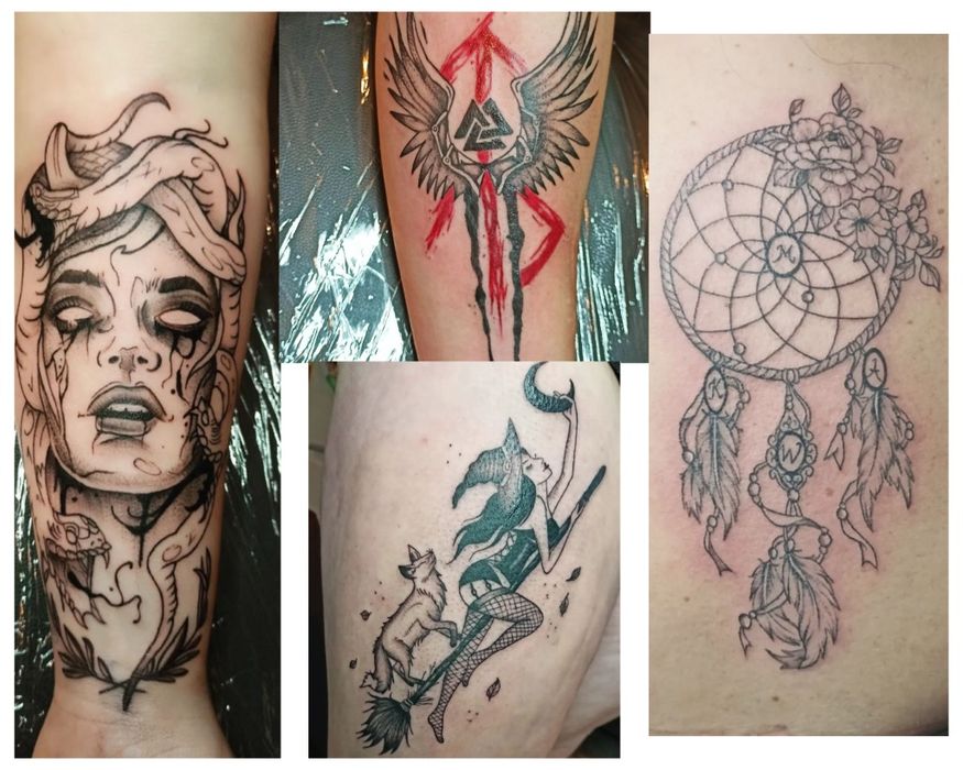 Tatuaż Katowice studio tatuażu szybkie terminy niskie ceny tattoo