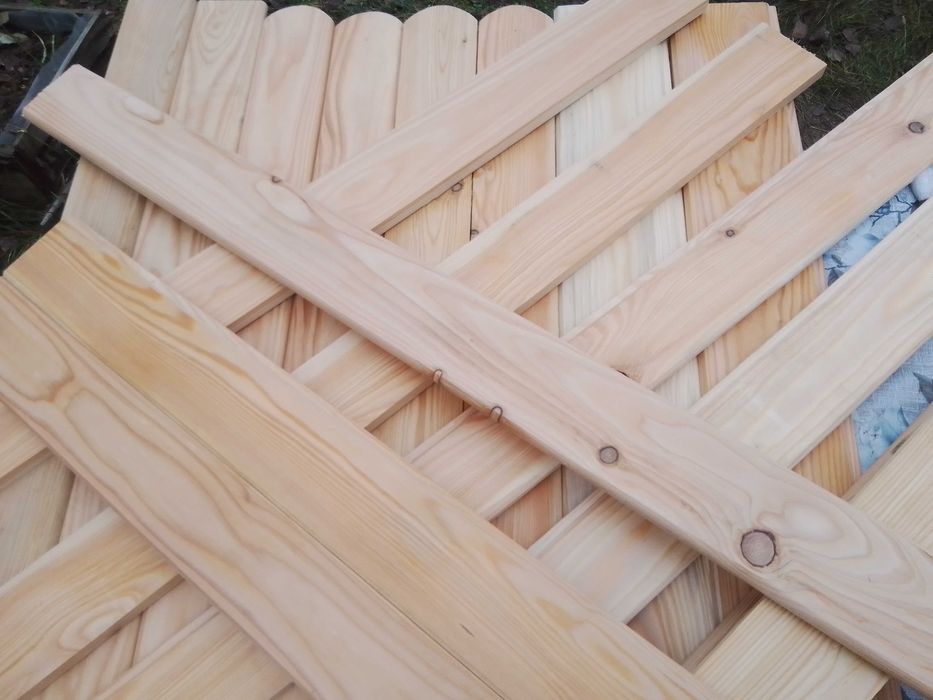 100 cm  Deska tarasowa - Modrzew