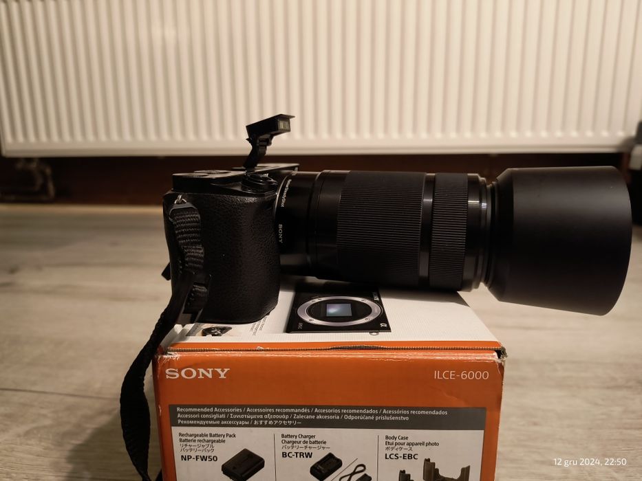 Aparat Sony A6000 / bogate wyposażenie