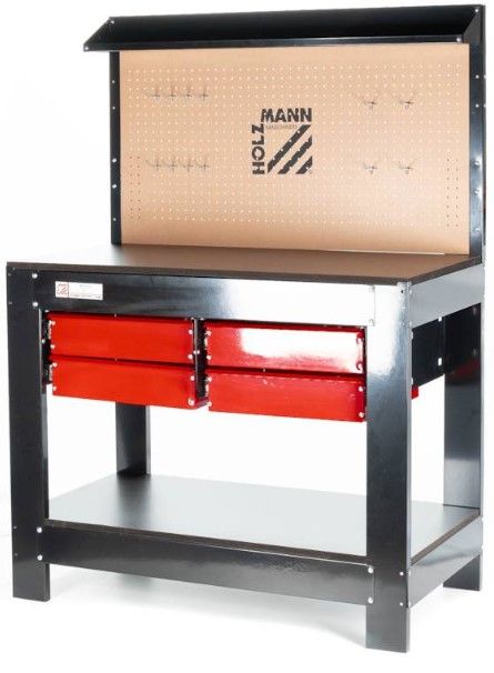 Bancada de trabalho em madeira MDF robusta 1120X610mm Cap. 200kg JL20