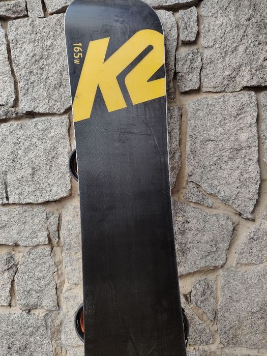 Deska snowboardowa K2 161 cm z wiązaniami Nitro