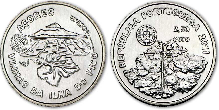 Moedas de 2,5 € (imagens ilustrativas retiradas da net)