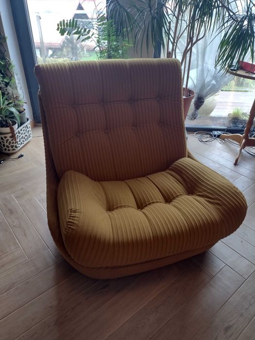 kanapa Atlantis Jitona oryginał prl + fotel