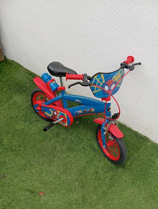 Bicicleta homem aranha