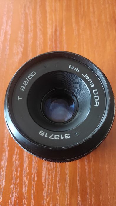 Tessar 2.8 50 mm Jena DDR M42.