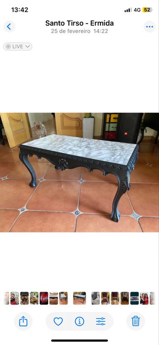 Mesa sala jantar resraurada