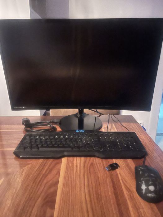 Monitor Samsung 27”+teclado Fury+Rato