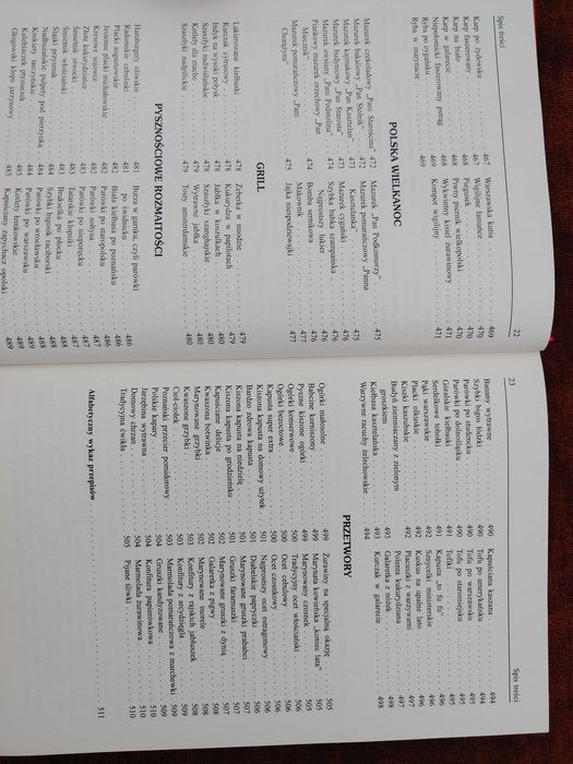 "Kuchnia Polska 1500 Przepisów" - książka kulinarna, nowa