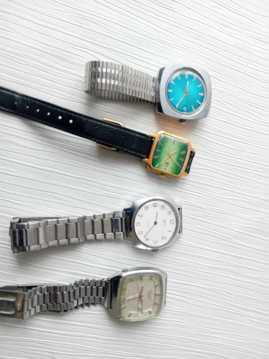 Stare mechaniczne zegarki