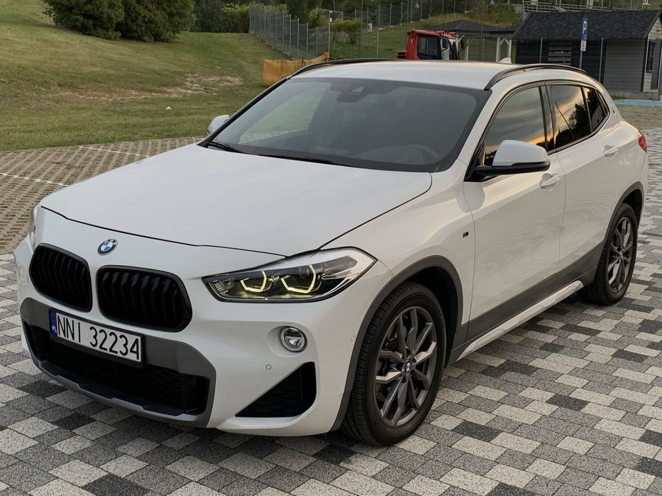 BMW X2 20d 190KM Xdrive Automat 100% Gwarancja Przebiegu Mpakiet Full Led Alpineweiss