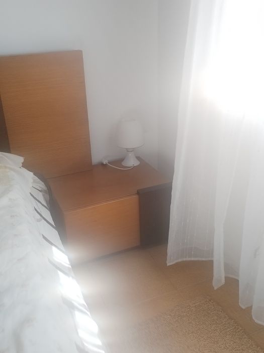 Cama casal e colchão