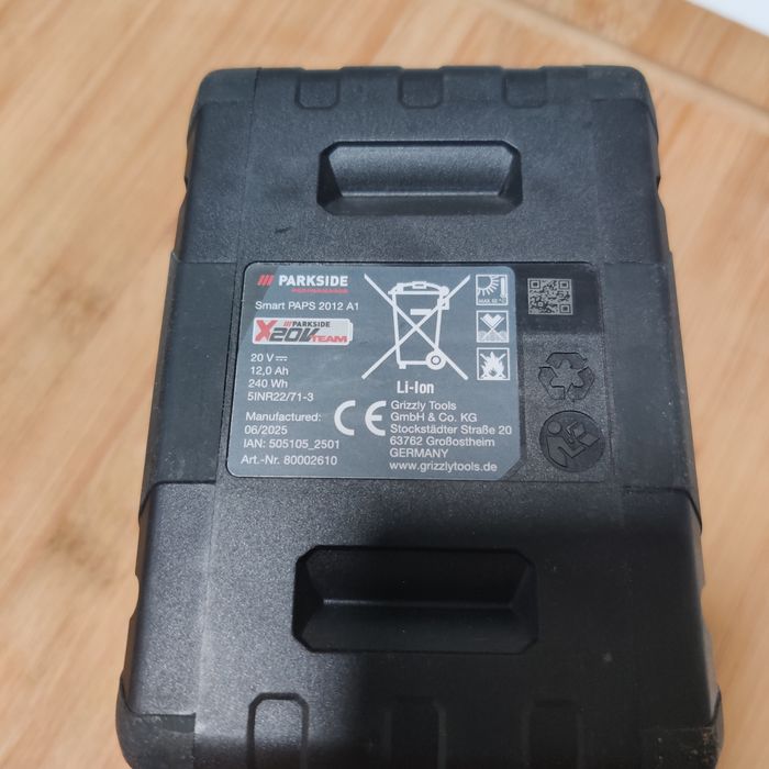 Bateria Smart 20V 12Ah Parkside