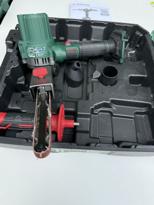 Акумуляторний стрічковий напильник PARKSIDE® PBFA 20-Li A1
