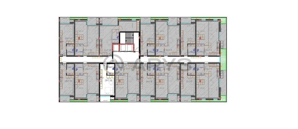 Apartamento T0 Novo em condomínio fechado com Varanda