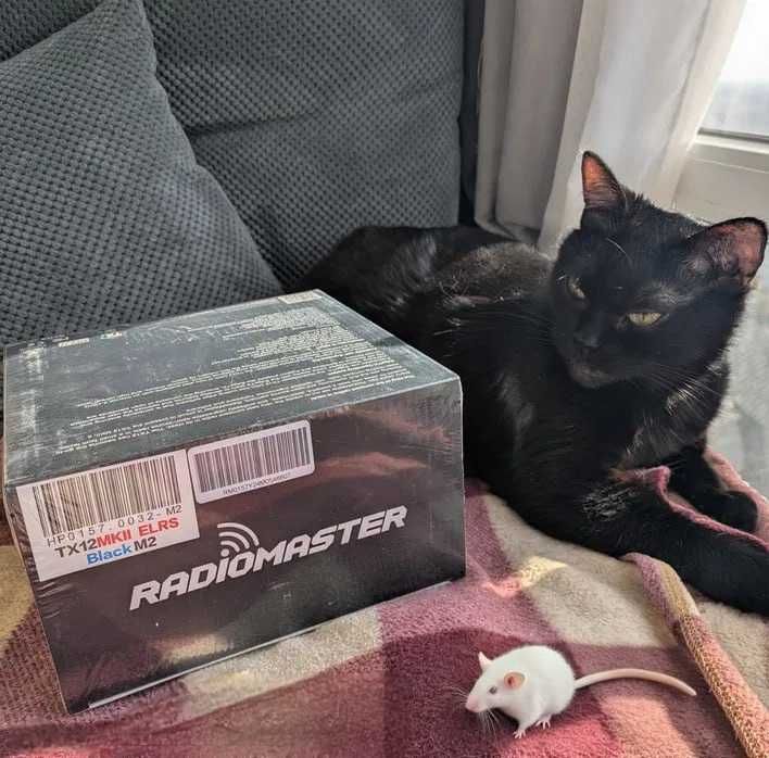 Radiomaster TX12 ERLS Новий Пульт Симулятор FPV Акуми 18650 Ремінець