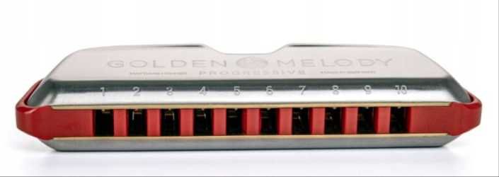 Harmonijka ustna Golden Melody Progressive G