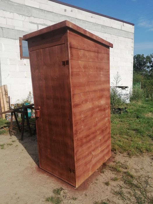 Wychodek na budowę toaleta na działkę WC sławojka szelet