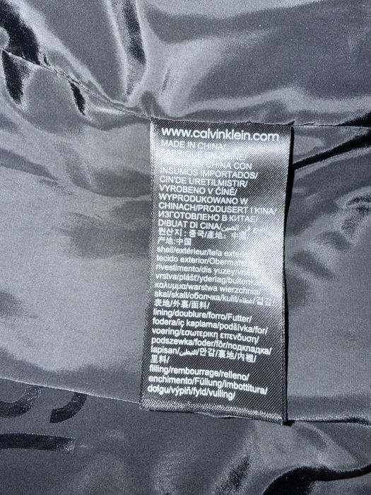 Kurtka pikowana wiosenna męska Calvin Klein Jeans
