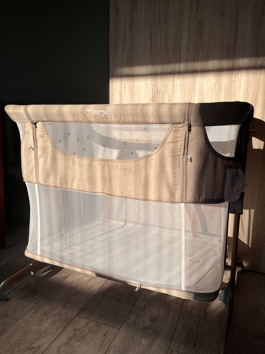 Łóżeczko dostawka z materacem Momi Smart Bed