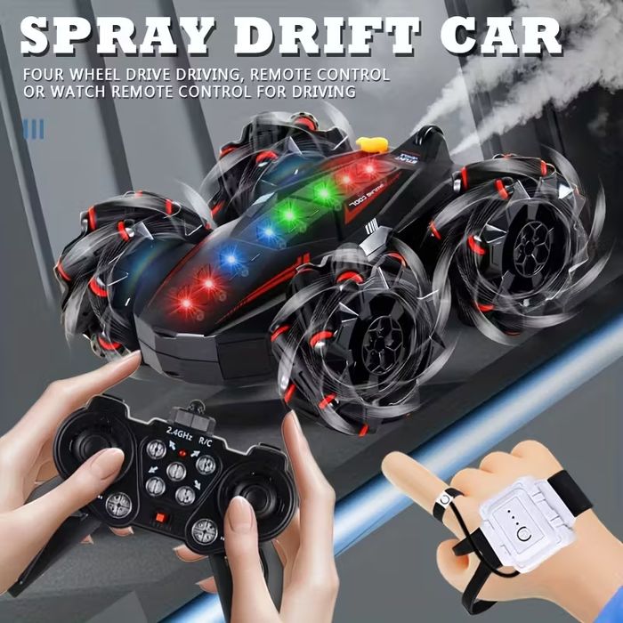Трюкова машинка Spray Drift Car,пускає пару, дрифт,каскадерська машина