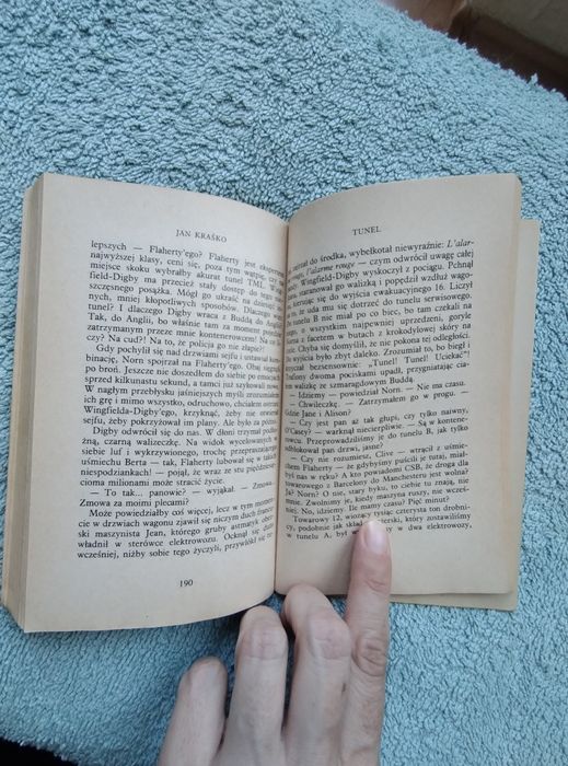 Thriller psychologiczny Tunel Jan Kraśko wydanie pierwsze wyd. GiG