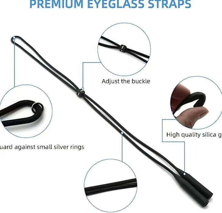 Cordão em silicone para Óculos NOVO