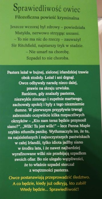 Sprawiedliwość owiec Leonie Swann
