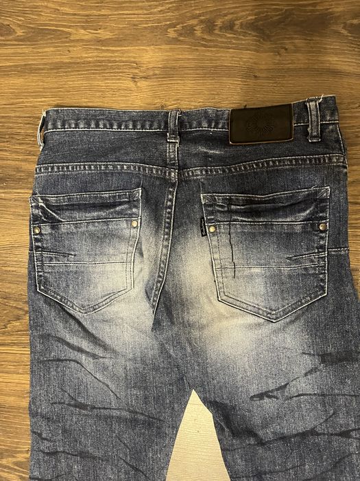 Джинсы Tornado Mart Tiger Print Slim Fit