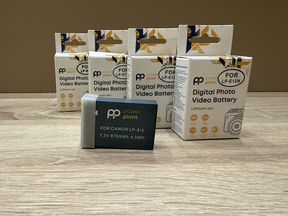 Акумулятор PowerPlant Canon LP-E12