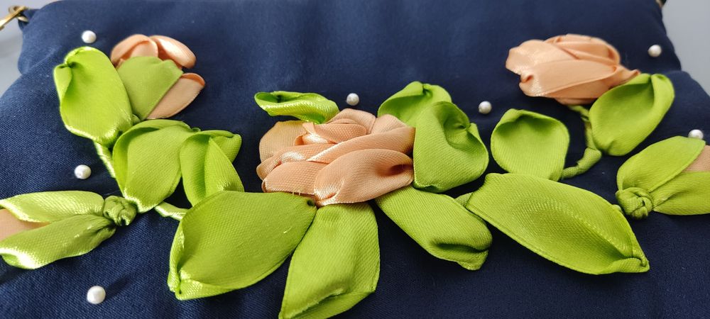 Сумочка клатч, тканина, хендмейд