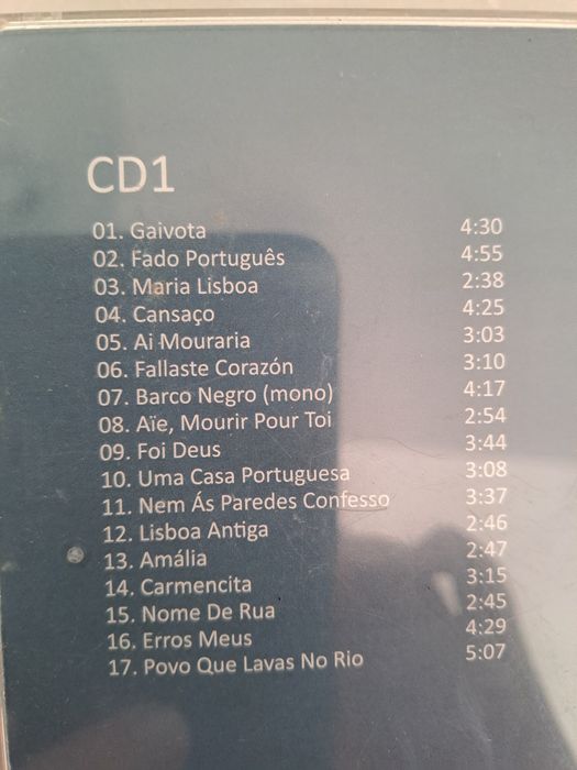 CD duplo Amália coração independente