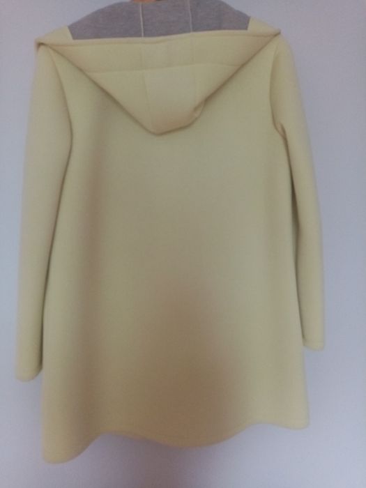 Płaszcz Wiosenny Cytrynowy M