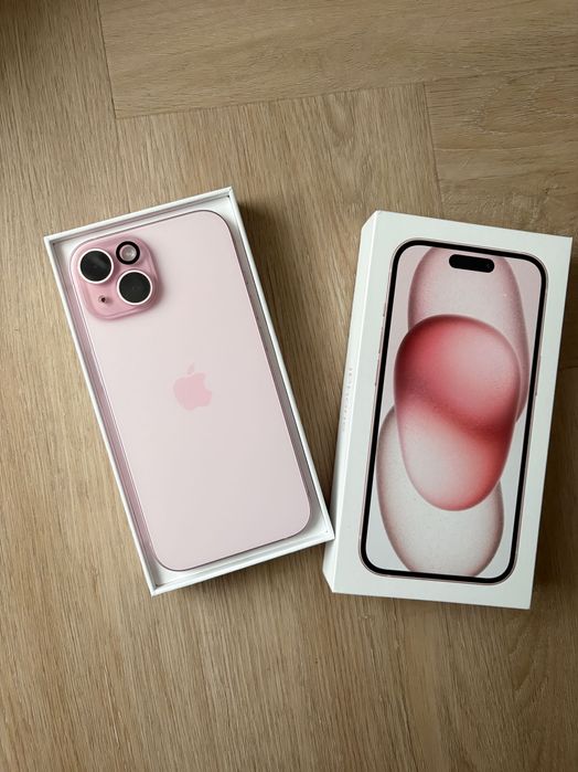 iPhone 15 pink 128GB  bez wad, sprzedam