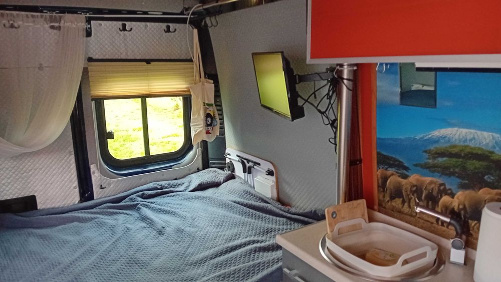 Peugeot Boxer  kampervan . Kamper 3 osobowy