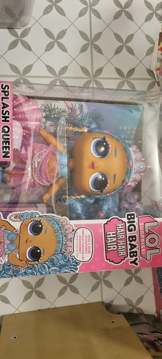 L.O.L. lol Surprise! Suprise Hair Hair Hair Duża lalka – Splash Queen