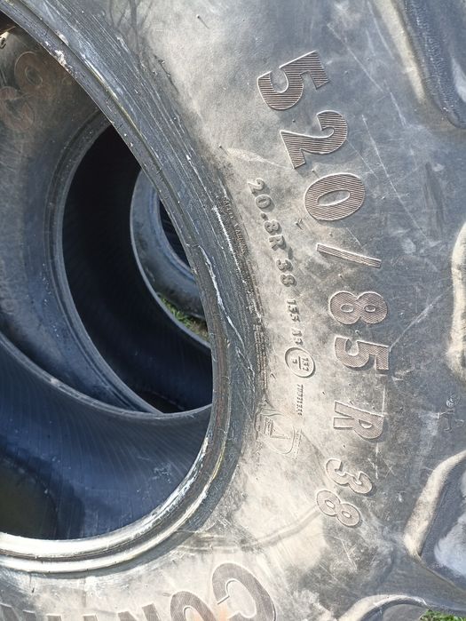 520/85 R - 38 Continental contract AC85 20.8 Radialne zdrowe opony R38