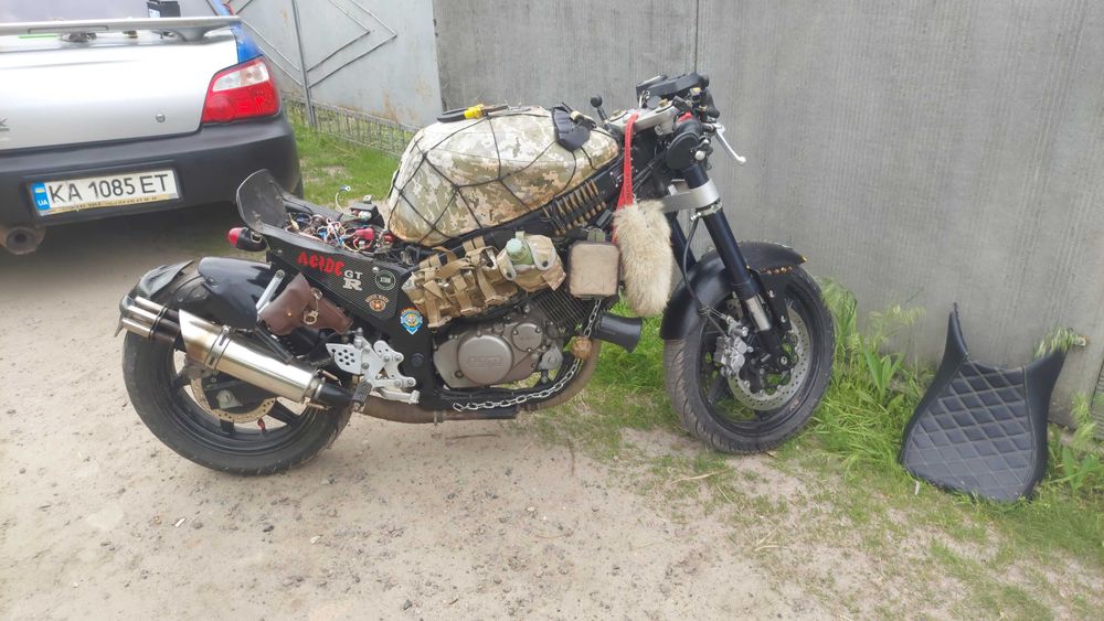 Мотоцикл шенрай, кастом 250 куб