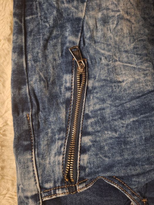 Sspodnie XL na guziki z zamka
