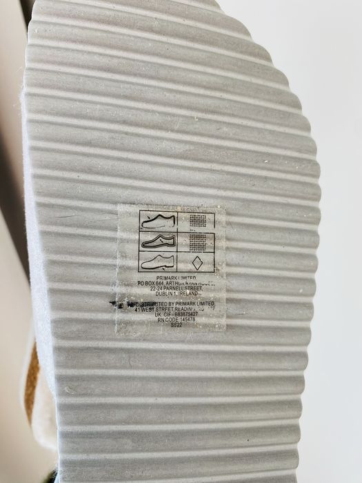 Klapki z ociepleniem Primark  r. 38/39