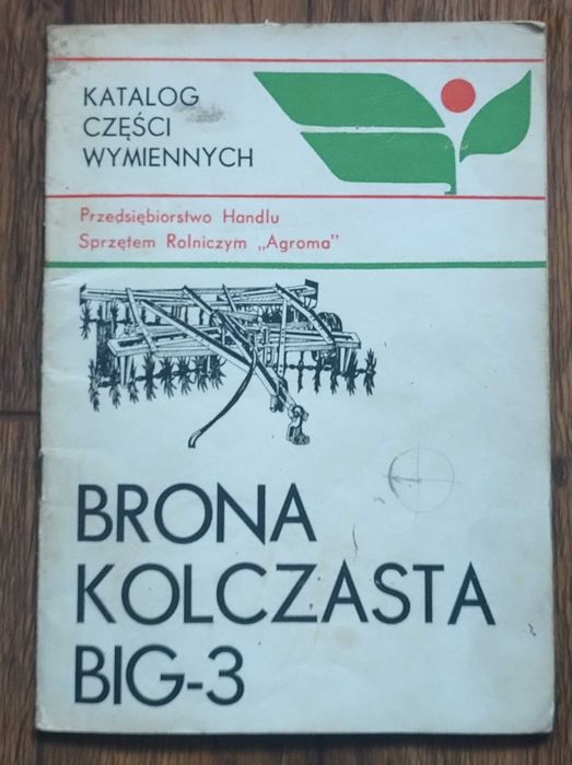 Katalog części BIG-3 brona kolczasta BIG3