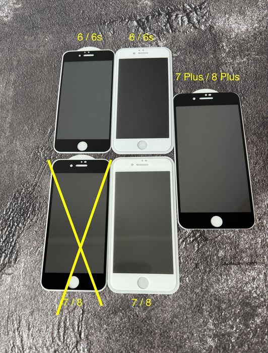Скло антишпигун iPhone iPhone стекло антишпион Розпродаж! Private Glass