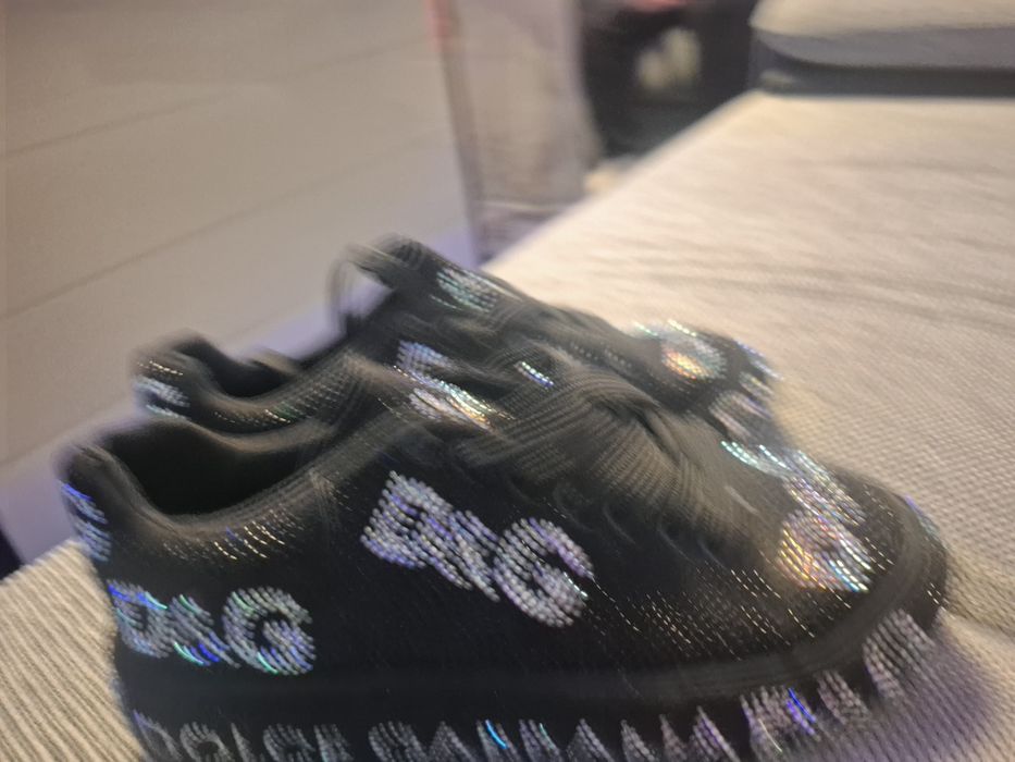 Piękne nowe sneakersy z cyrkoniami 38/24 cm/