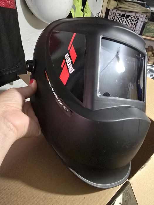 Capacete de soldar