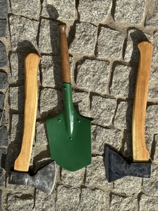 Stary niemiecki cechowany toporek